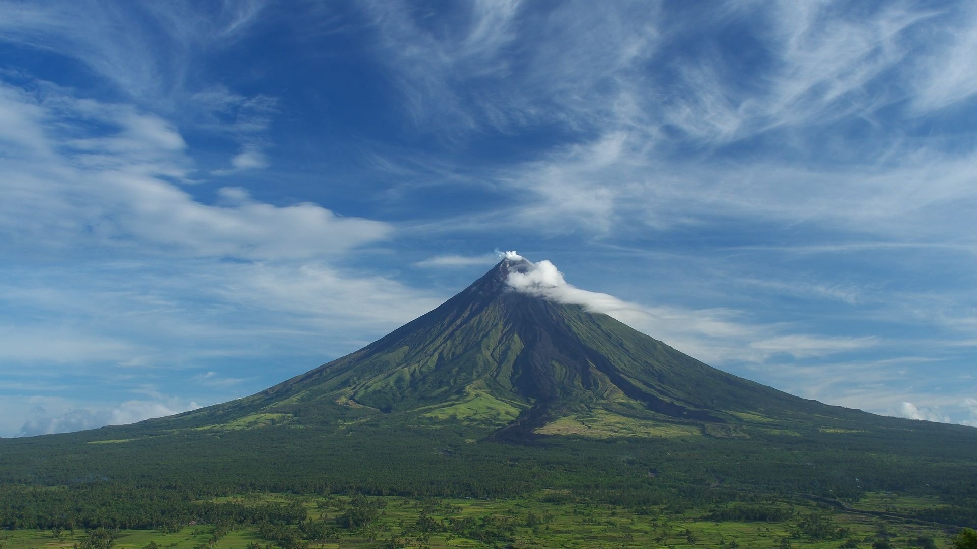 mayon volcano wallpapers full hd desktop