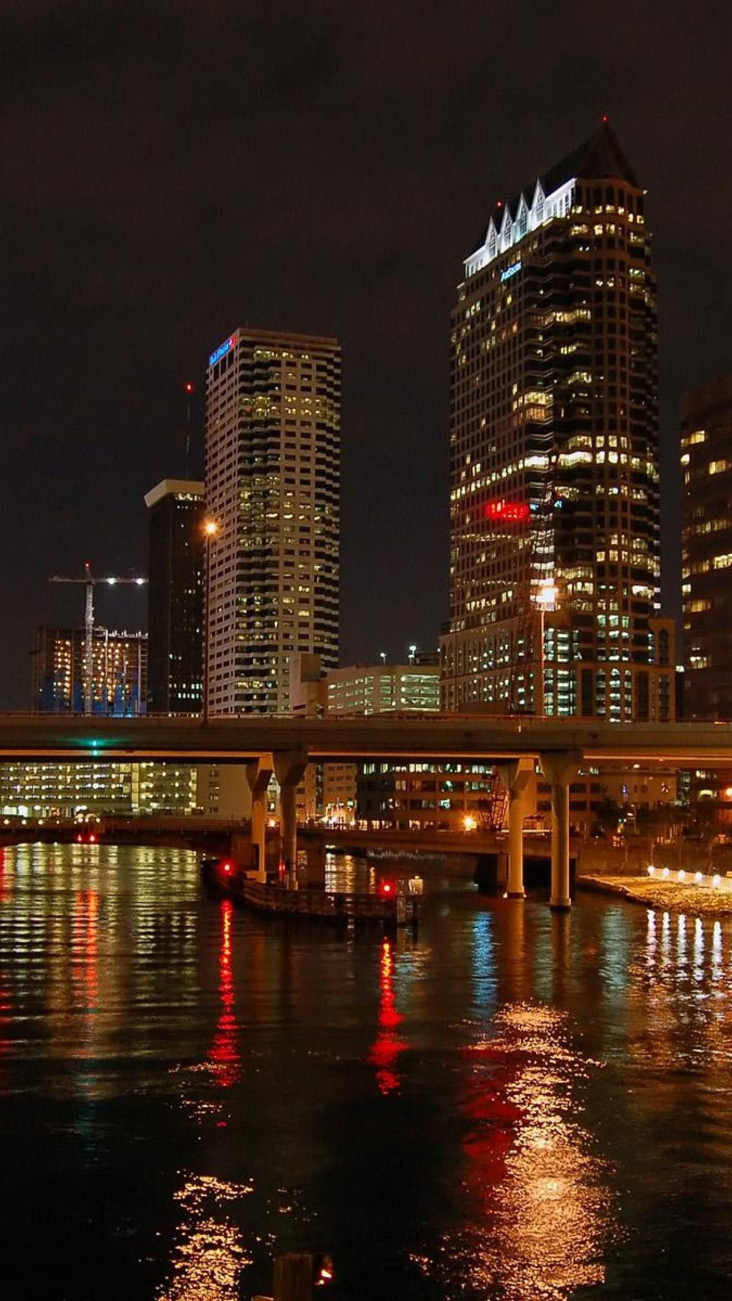 tampa skyline florida cityscape urban architecture coastal vibes hd phone