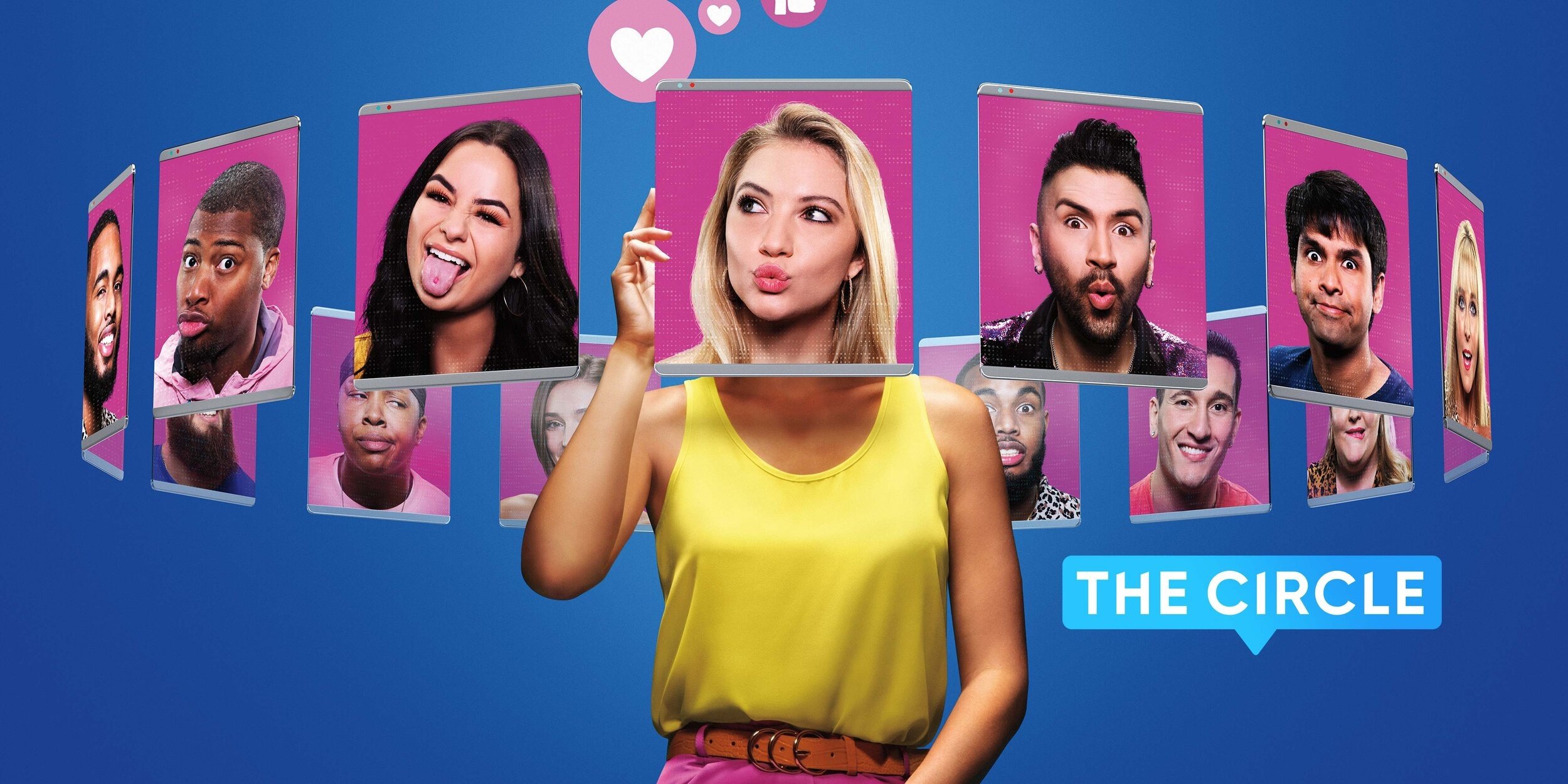 the circle american tv show all3media america production company dual screen desktop