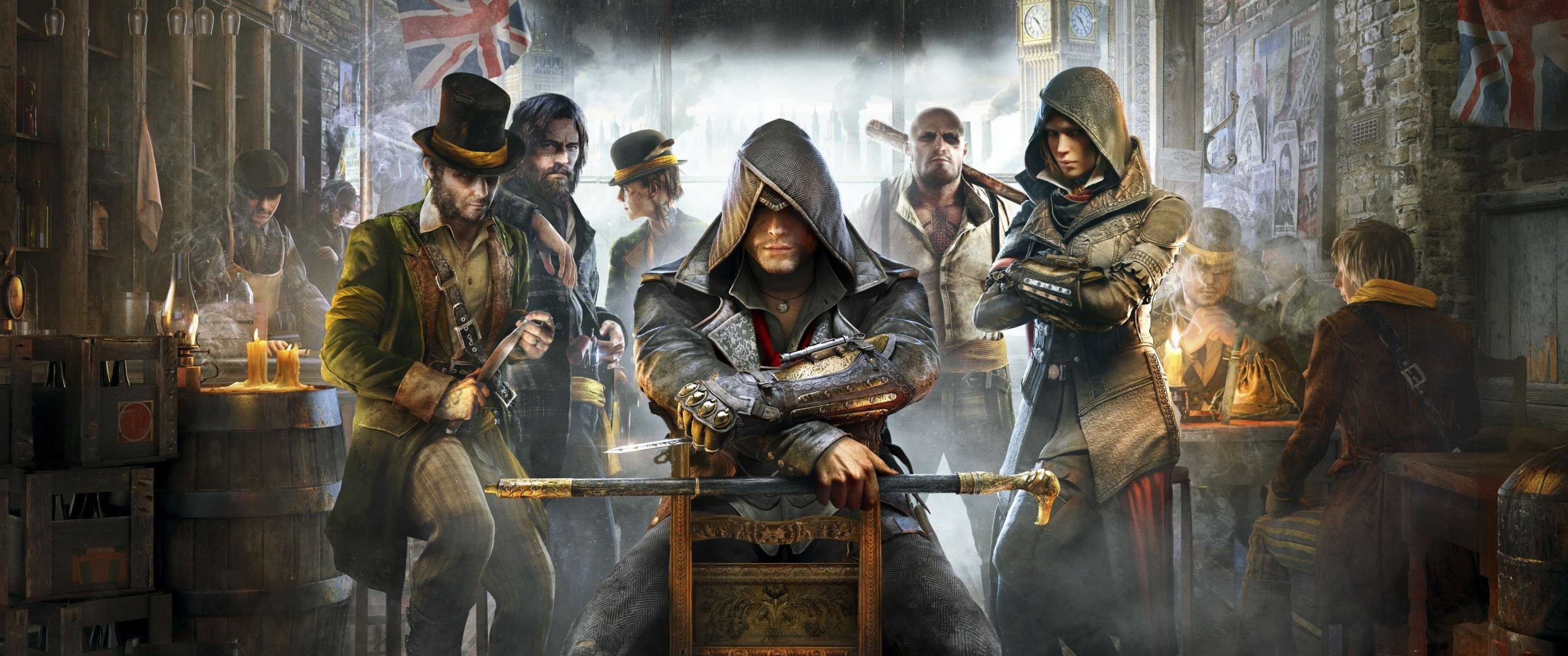 wide screen games high definition visuals detailed scenarios interactive landscapes character-focused frames dual screen desktop