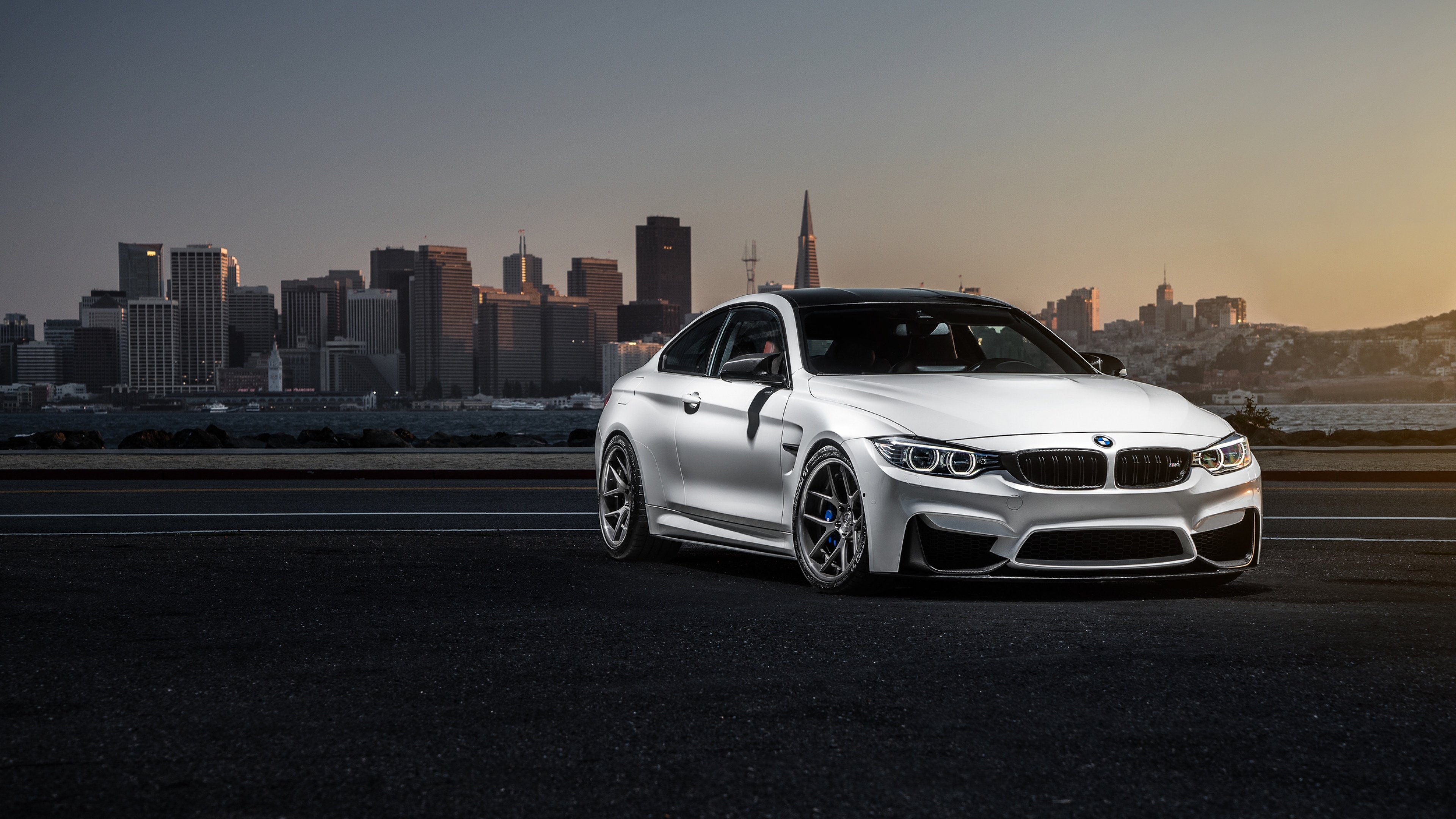 san francisco bmw m4 wallpaper 4k desktop