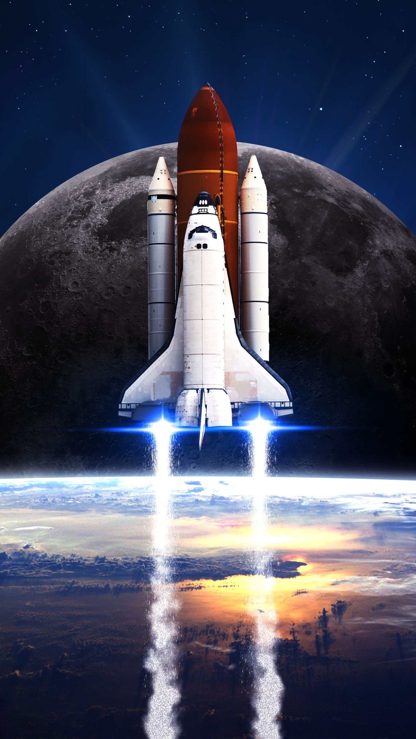 space shuttle wallpapers phone backgrounds hd phone