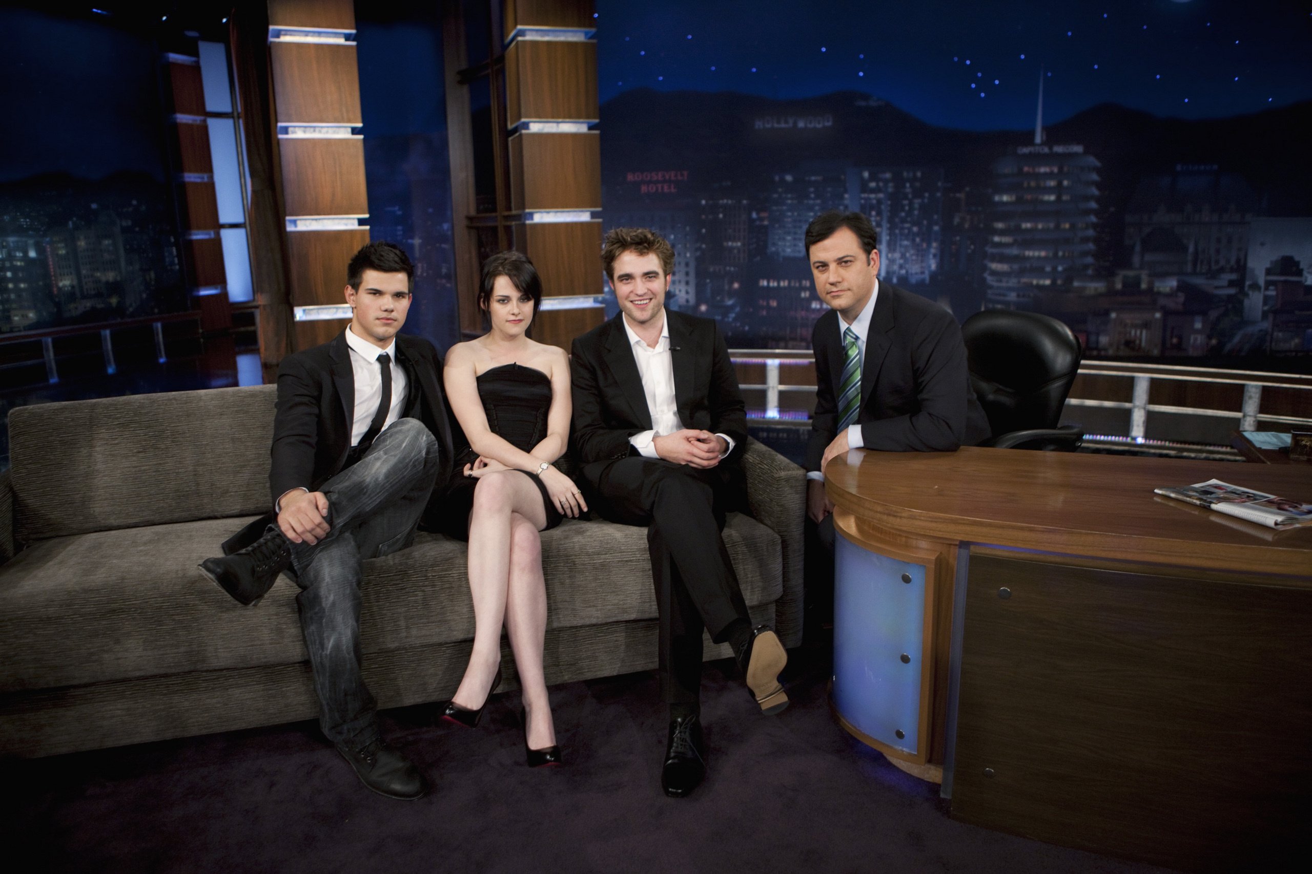 jimmy kimmel show kristen stewart photo hd desktop
