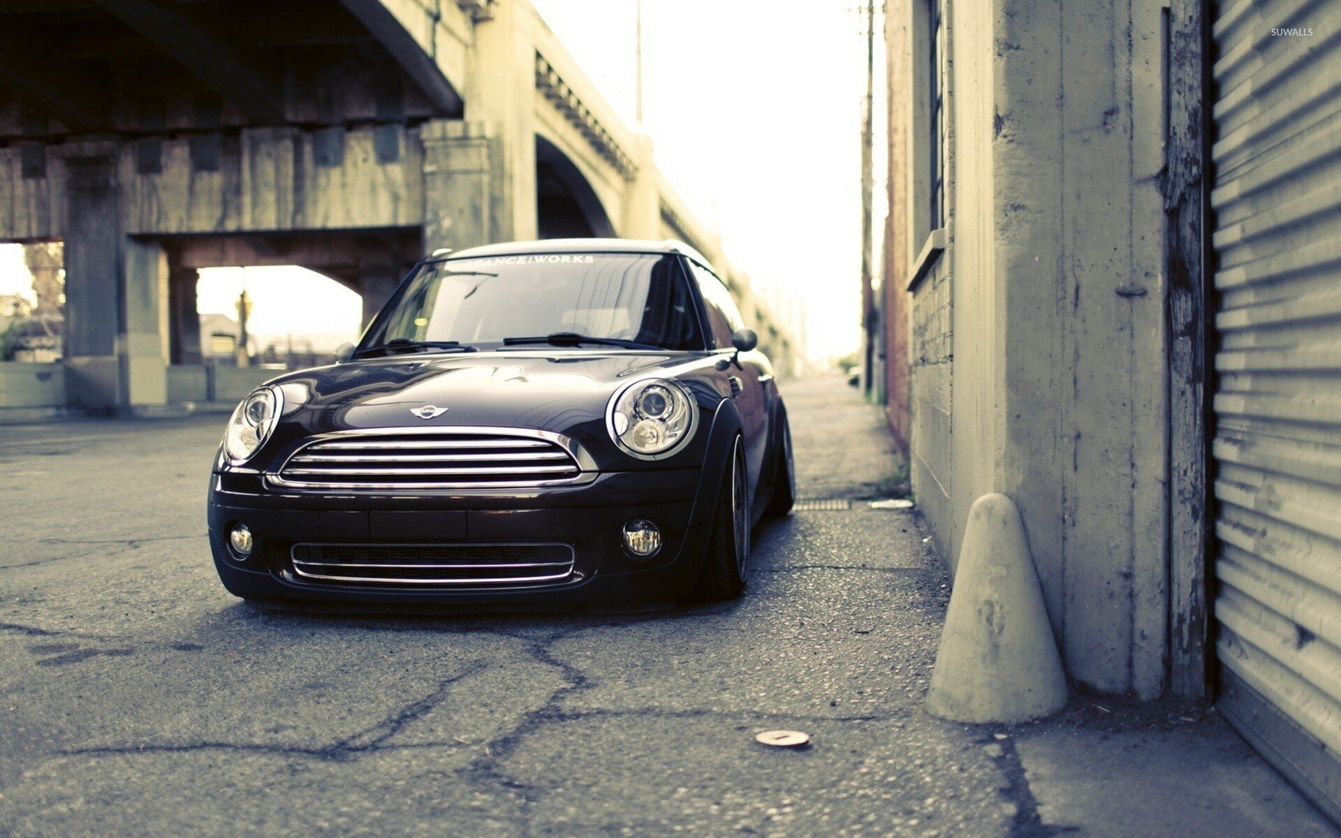mini cooper car wallpapers compact hatchback stylish design hd desktop