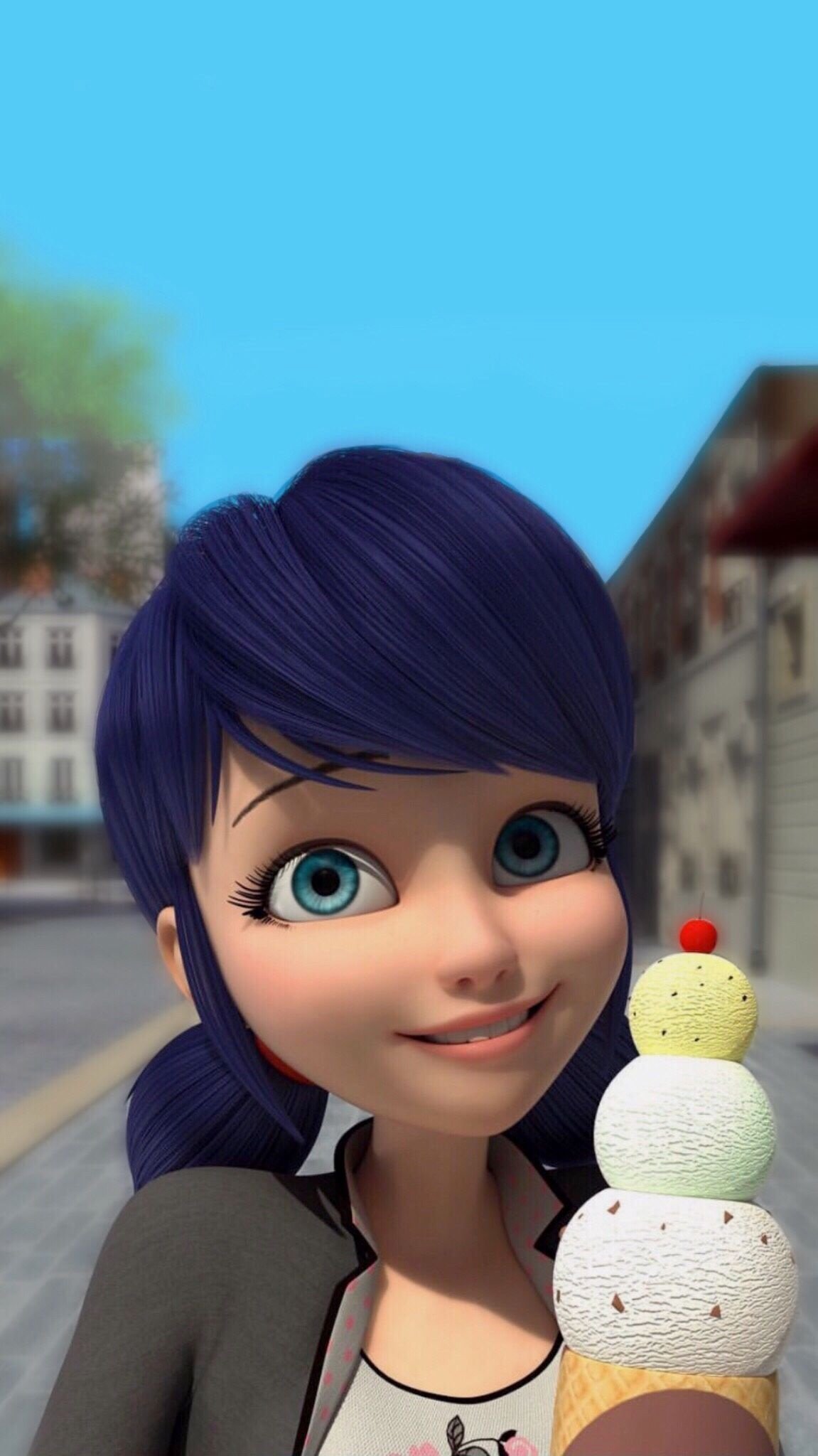 marinette wallpaper animated girl beloved character ladybug inspiration hd phone