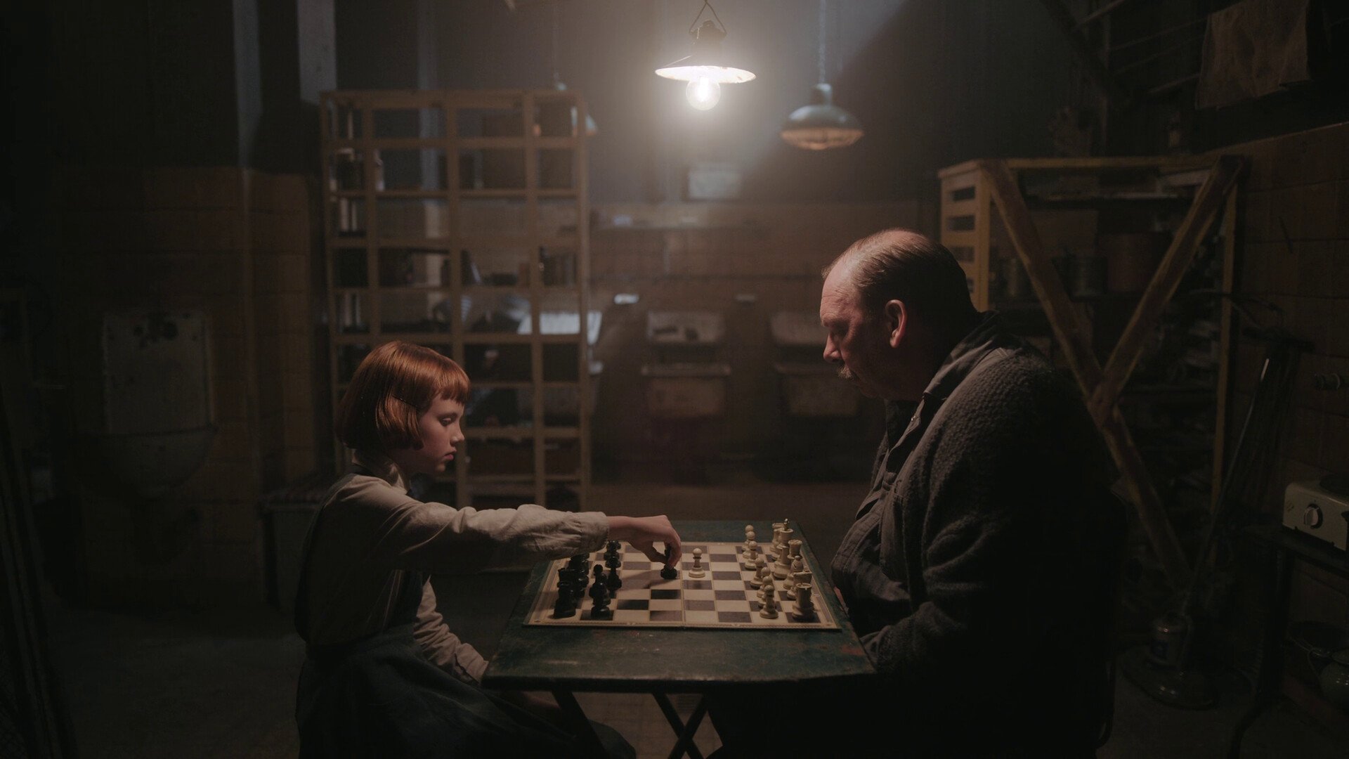 the queen's gambit chess prodigy female protagonist netflix series full hd desktop