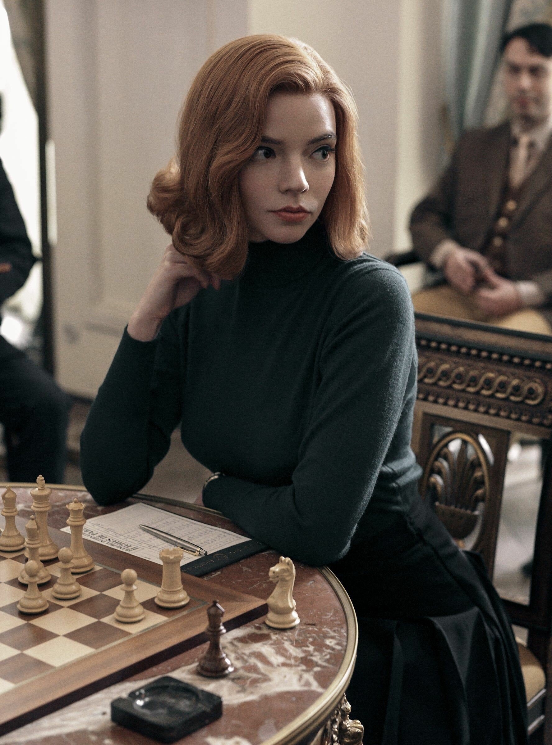 the queen's gambit ideas inspiration anya taylor joy hd phone