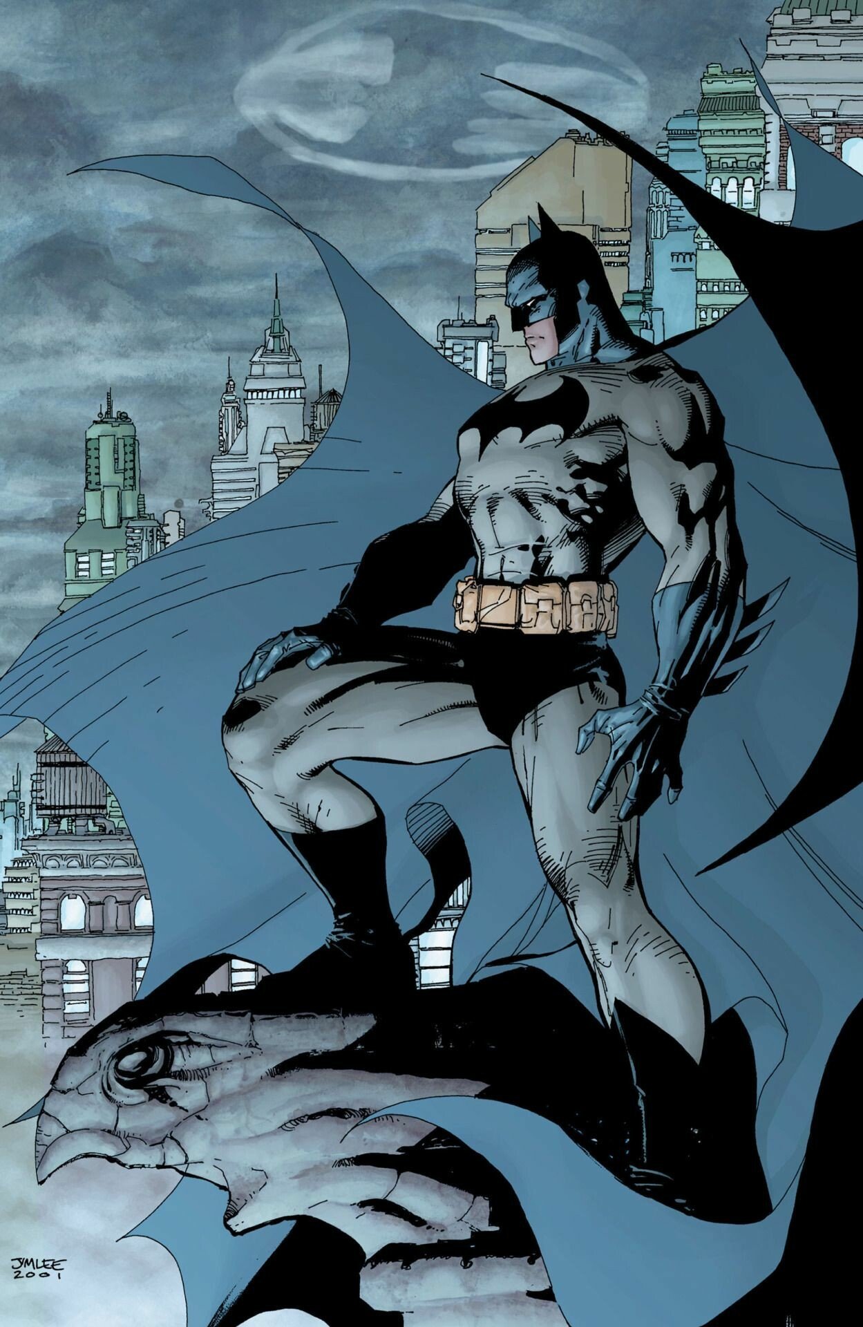comic book artist batman george patilde rez jim lee hd phone