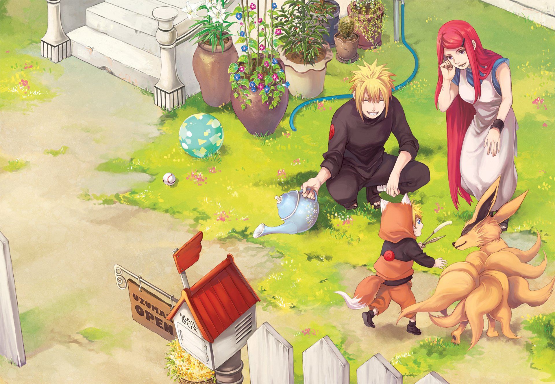 kushina uzumaki anime legend naruto's power kyubi transformation hd desktop