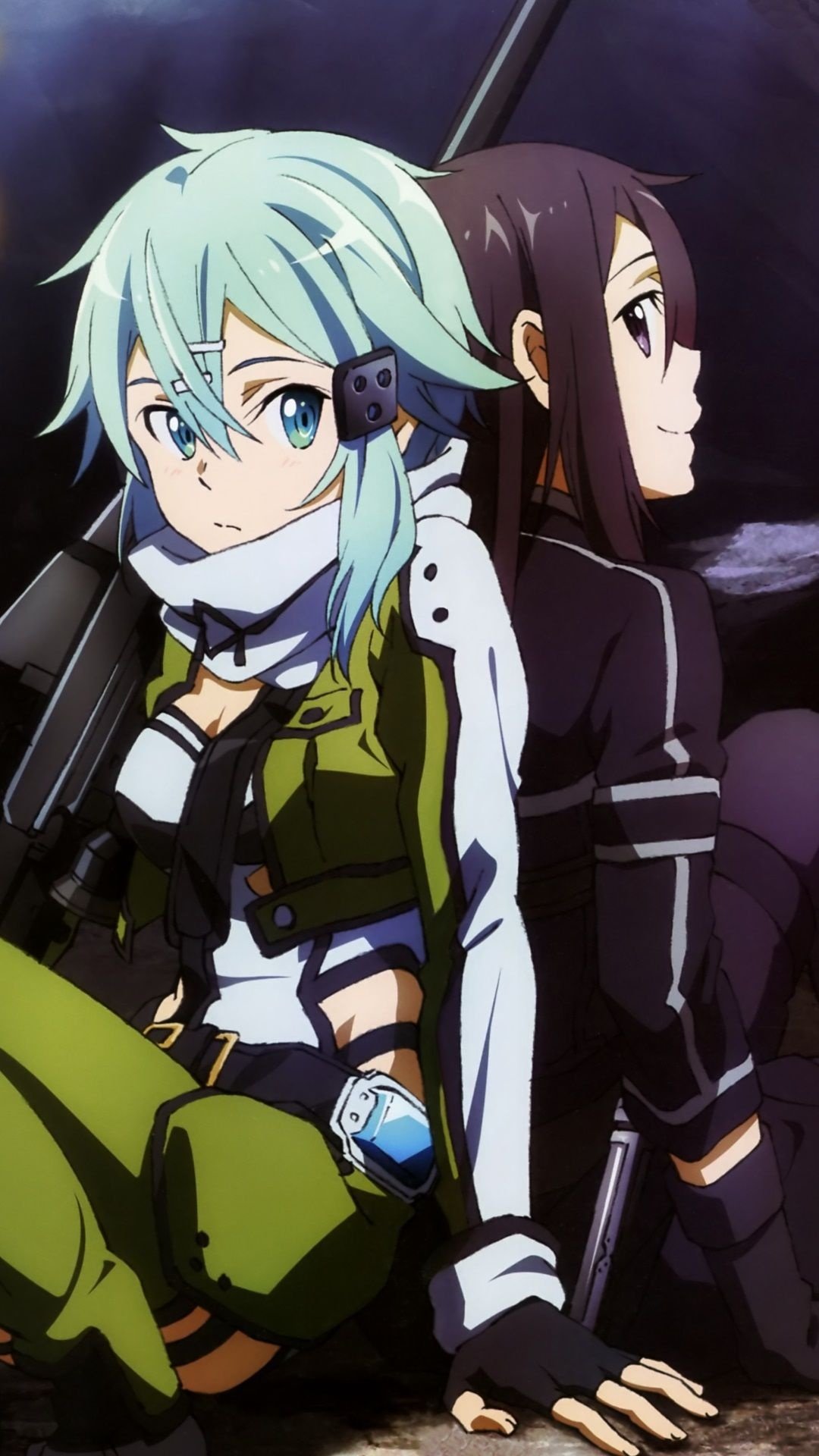 sword art online fatal bullet iphone wallpapers sao full hd phone
