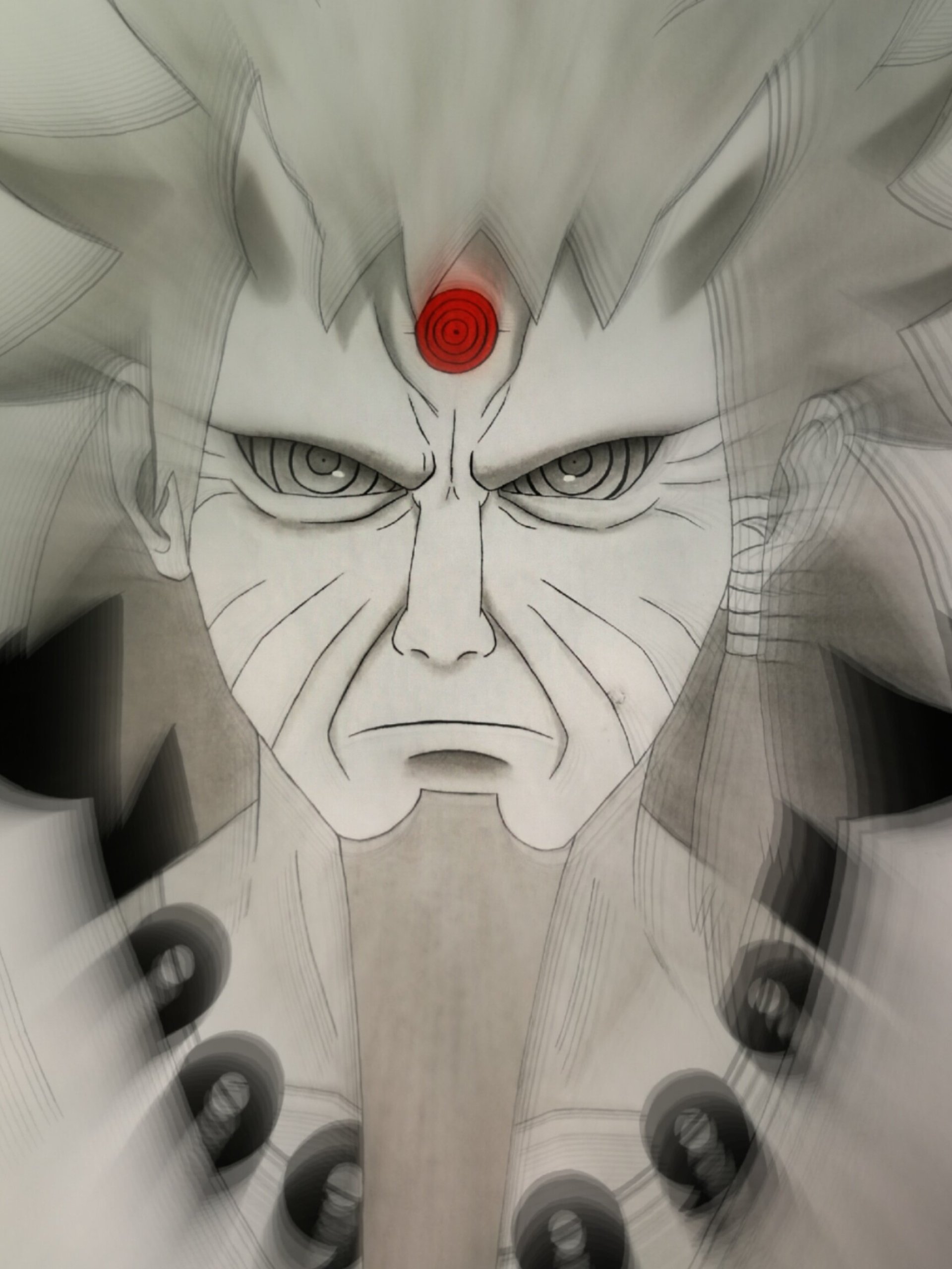 hagoromo mystic powers naruto series anime art hd phone