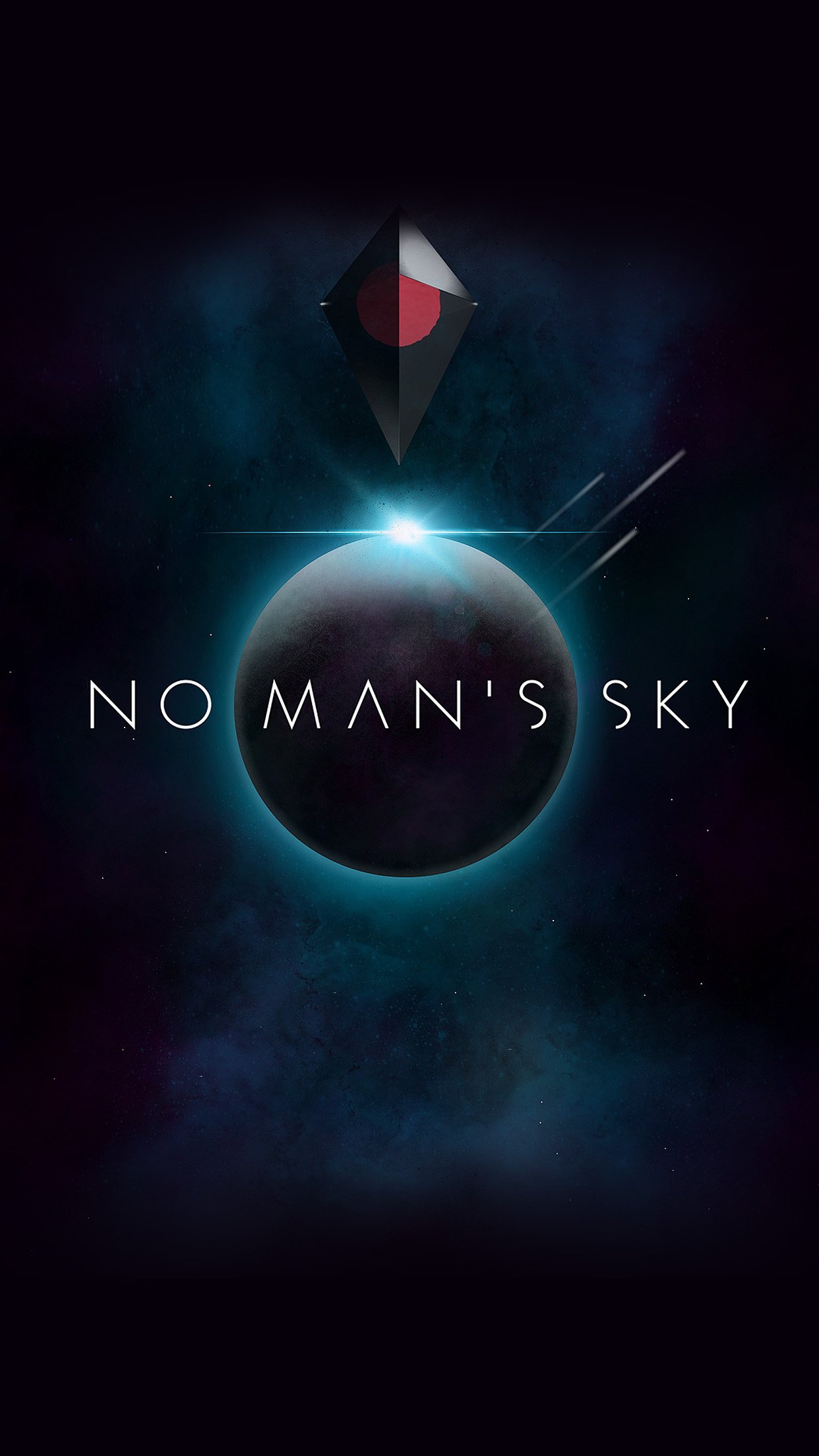 no man's sky dark space art gaming illustration iphone 11 wallpaper hd phone