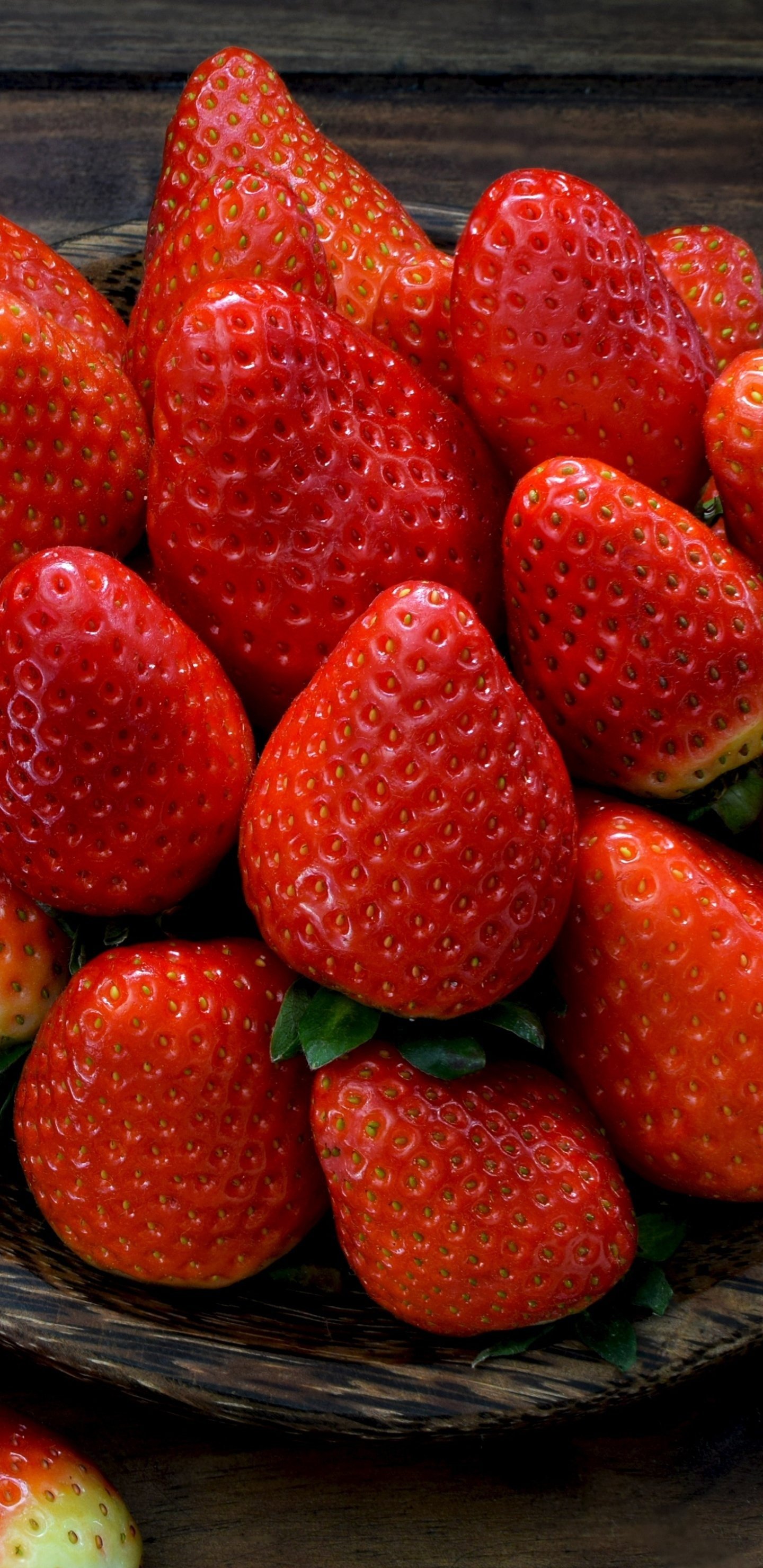 juicy red strawberries sweet and tangy fresh fruit salad berry picking hd phone