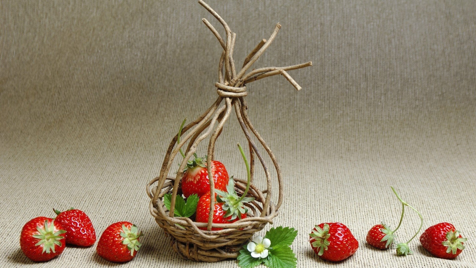 strawberry hd wallpaper background image full hd desktop
