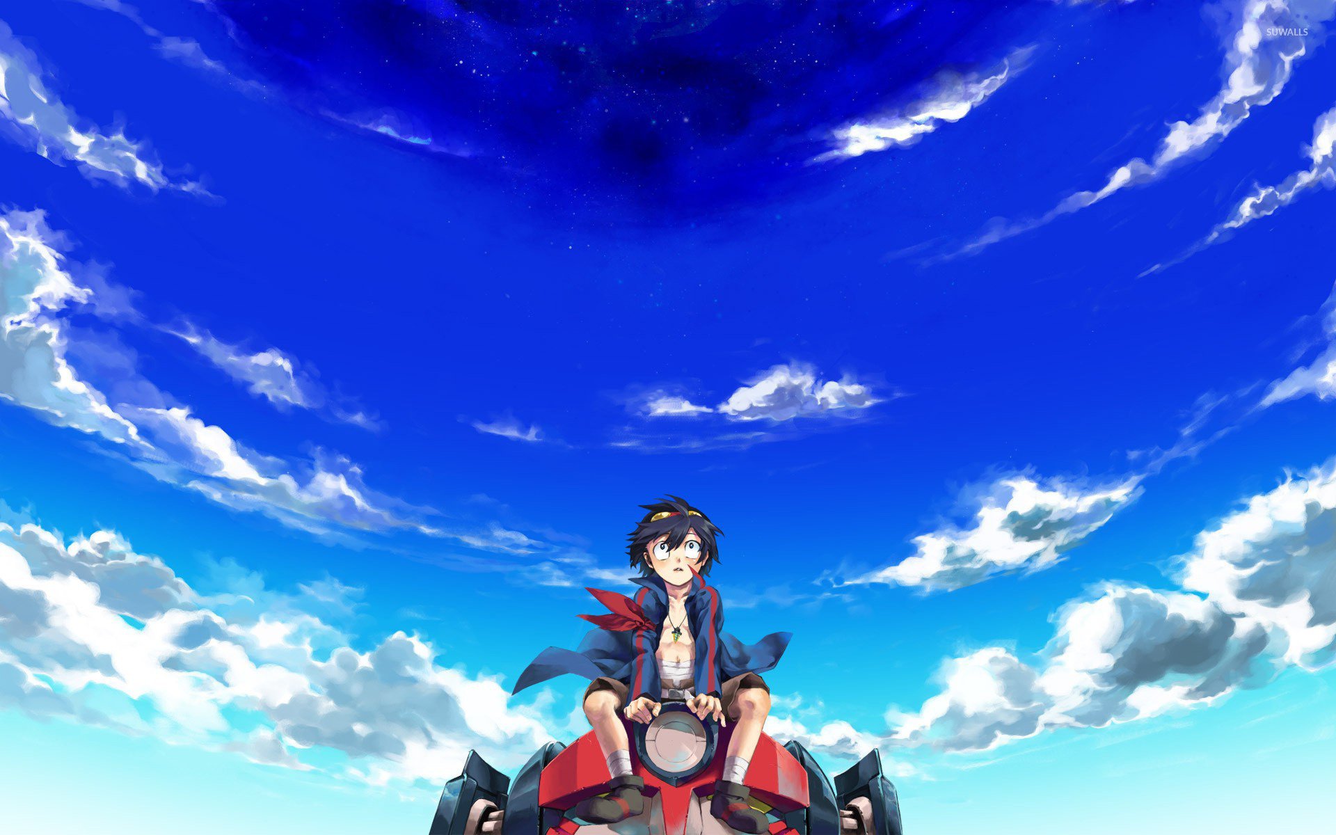 simon gurren lagann character anime protagonist inspirational quotes hd desktop