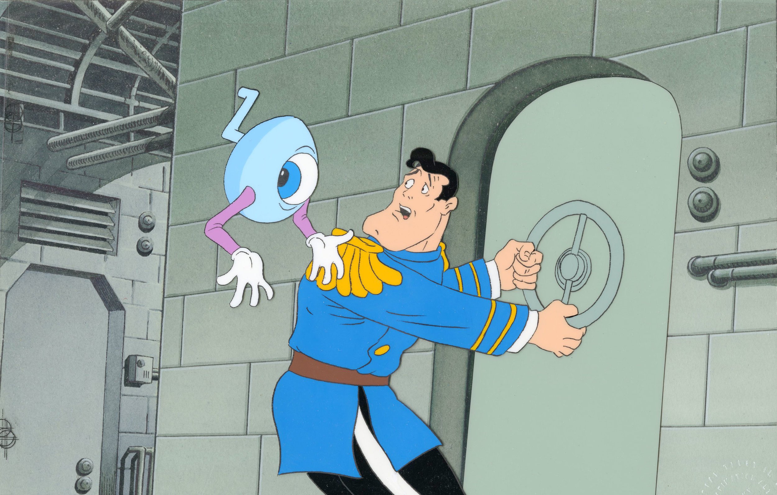 captain stern and eyeball heavy metal (animated movie) wallpaper hd desktop