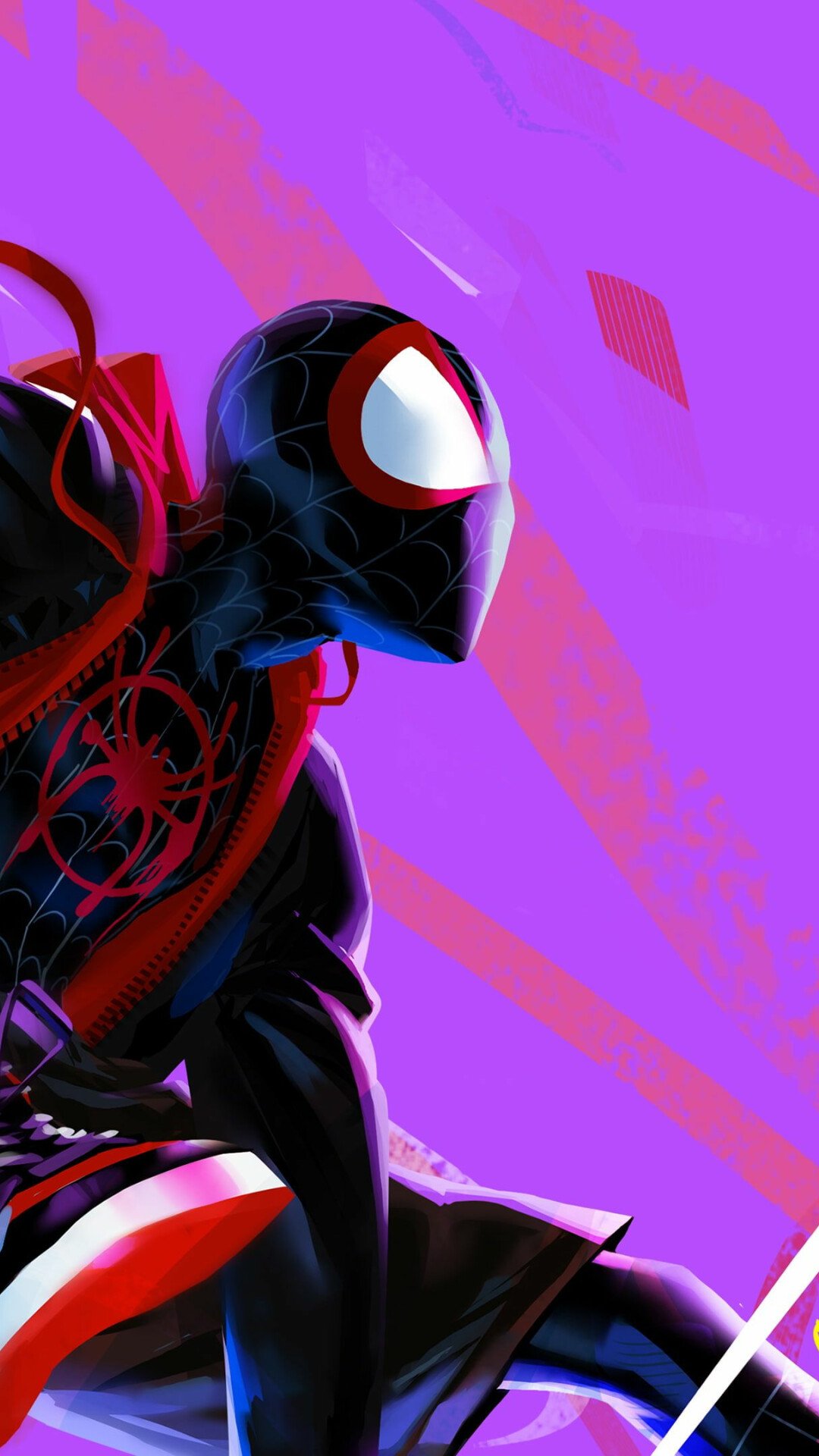 spider-man: across the spider-verse interdimensional travel comic book hero epic storytelling full hd phone