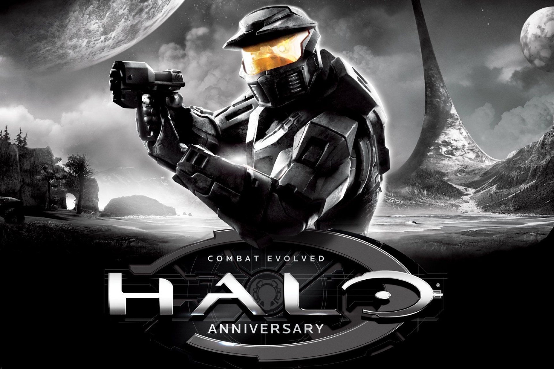 logo halo: combat evolved wallpaper hd desktop