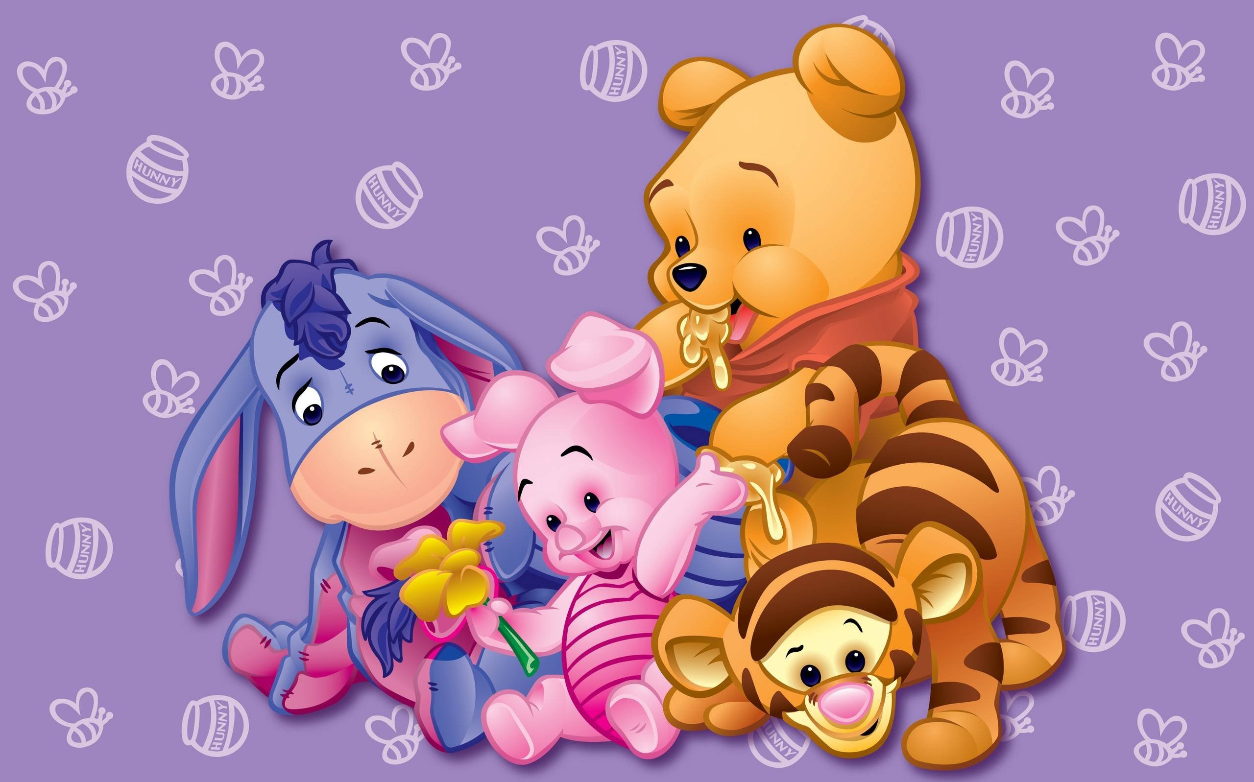 playful tigger adorable winnie-the-pooh animated friends baby tigger hd desktop