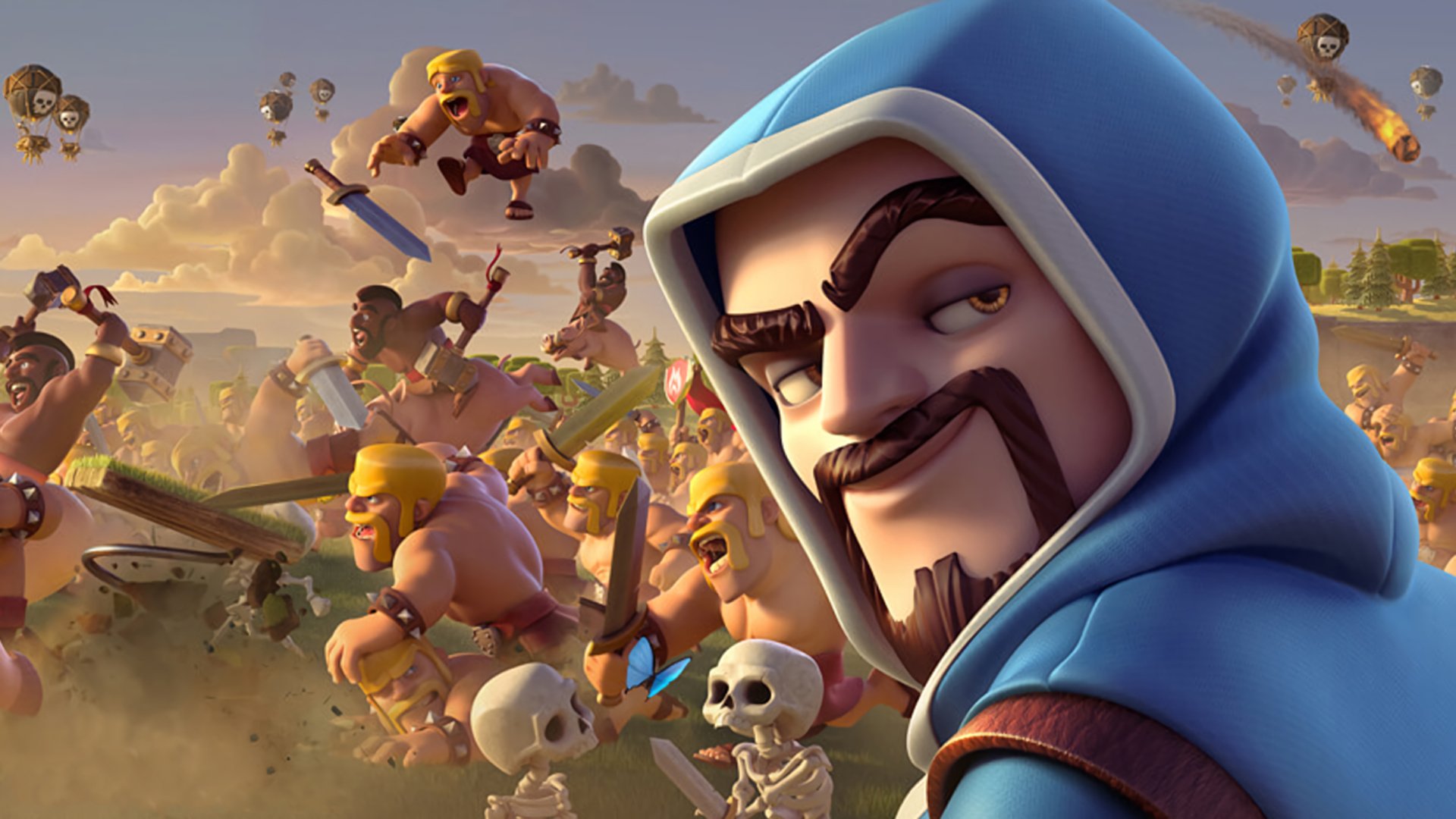 clash of clans gaming community troop strategies epic battles full hd desktop