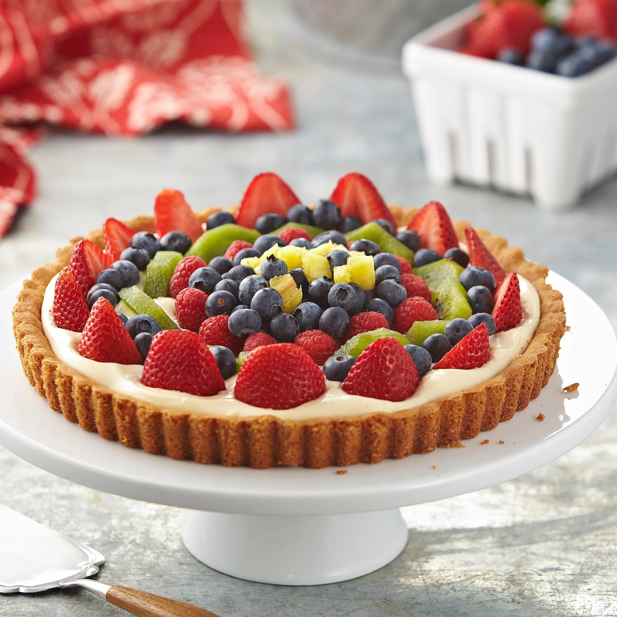 fruit tart h-e-b recipe colorful and fresh summery delight hd phone