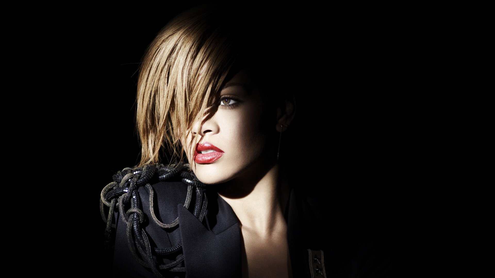 rihanna black and white chic windows 10 wallpaper celebrity charisma full hd desktop