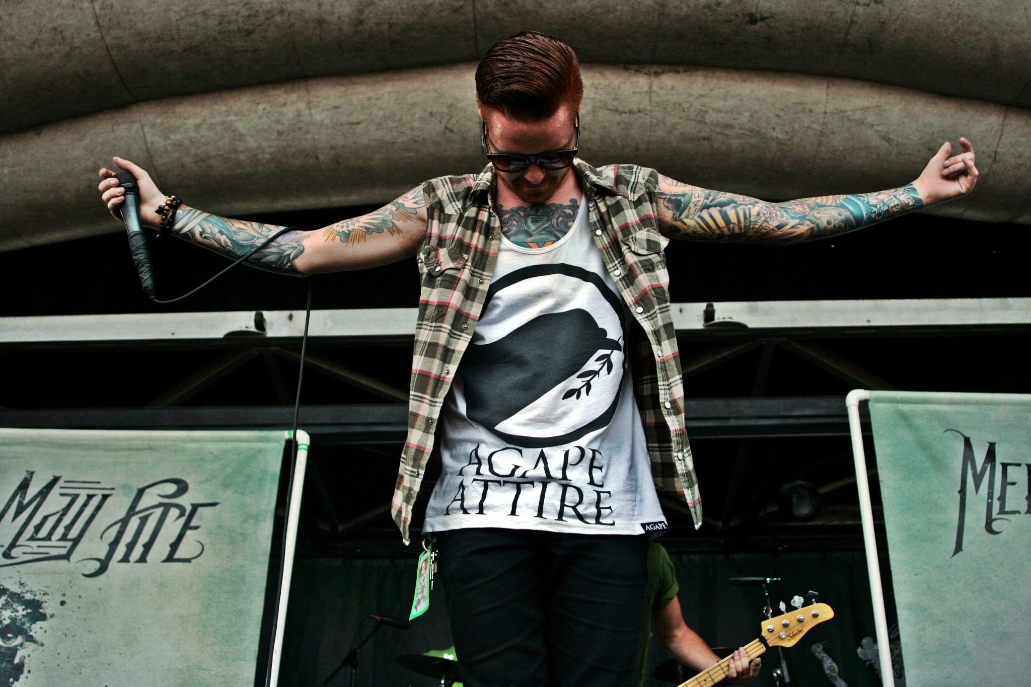 memphis may fire (music) band frontman fan recognition memorable performance hd desktop