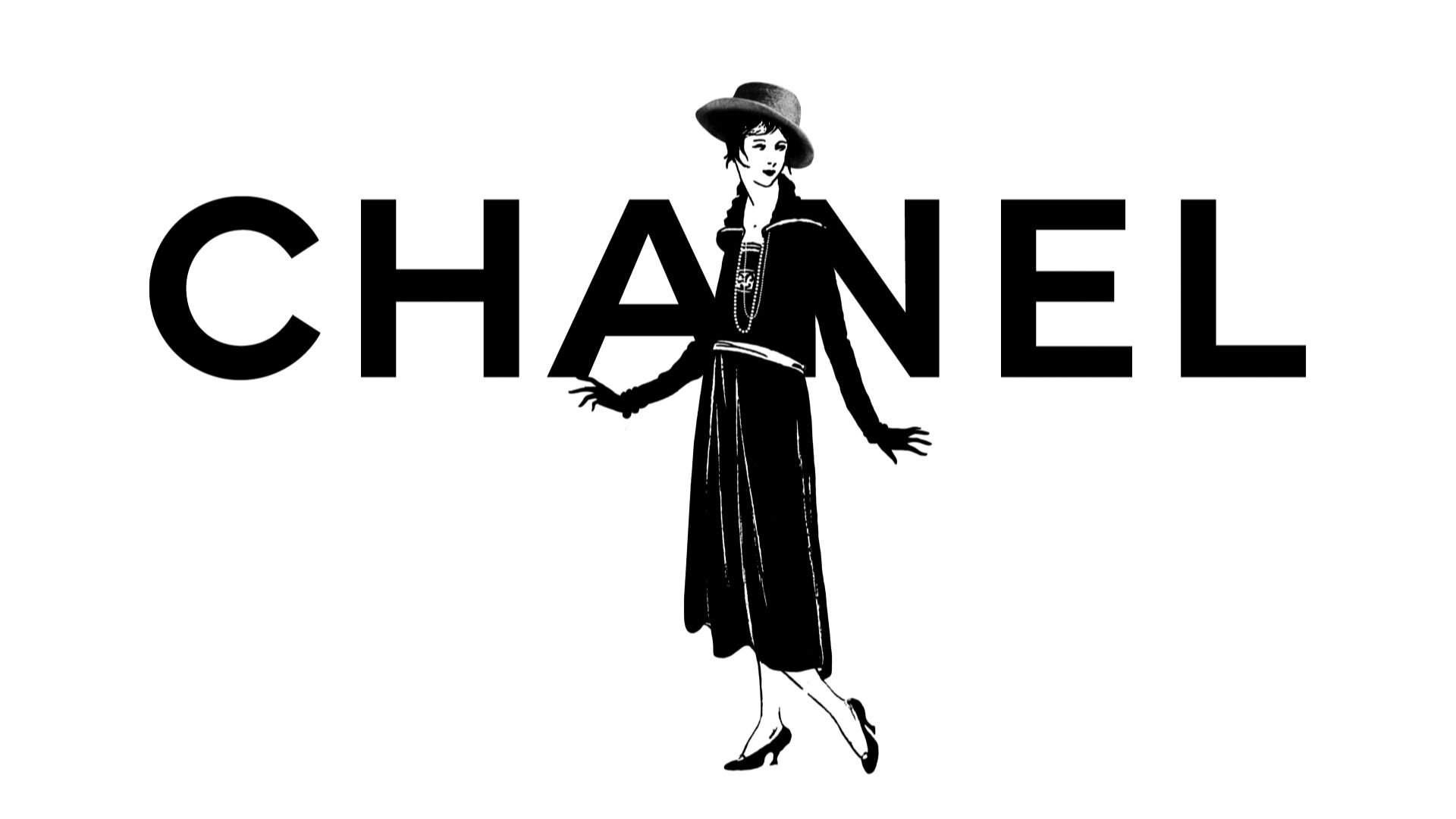 artwork coco chanel wallpaper full hd desktop