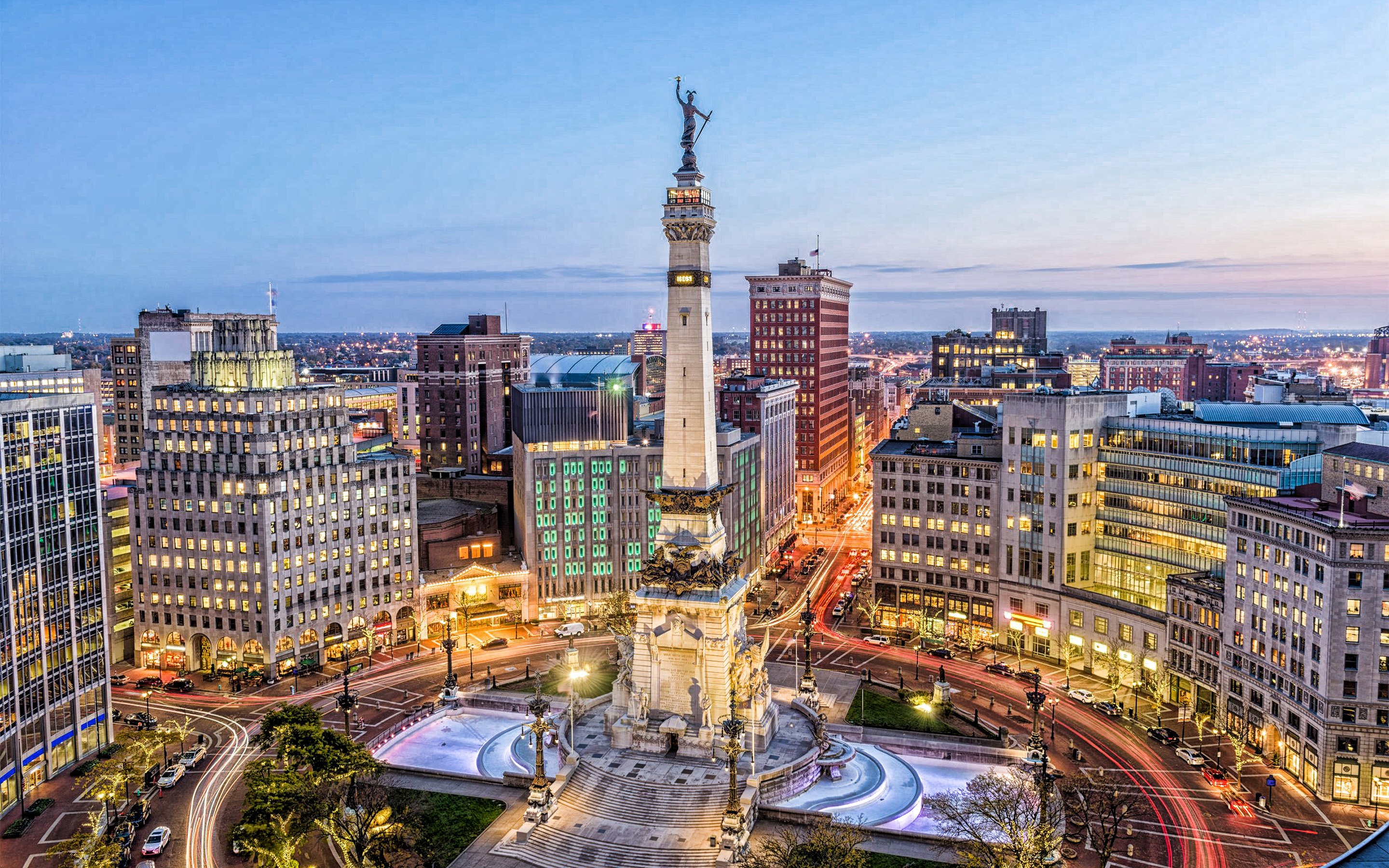 soldiers' and sailors' monument indianapolis wallpaper hd desktop