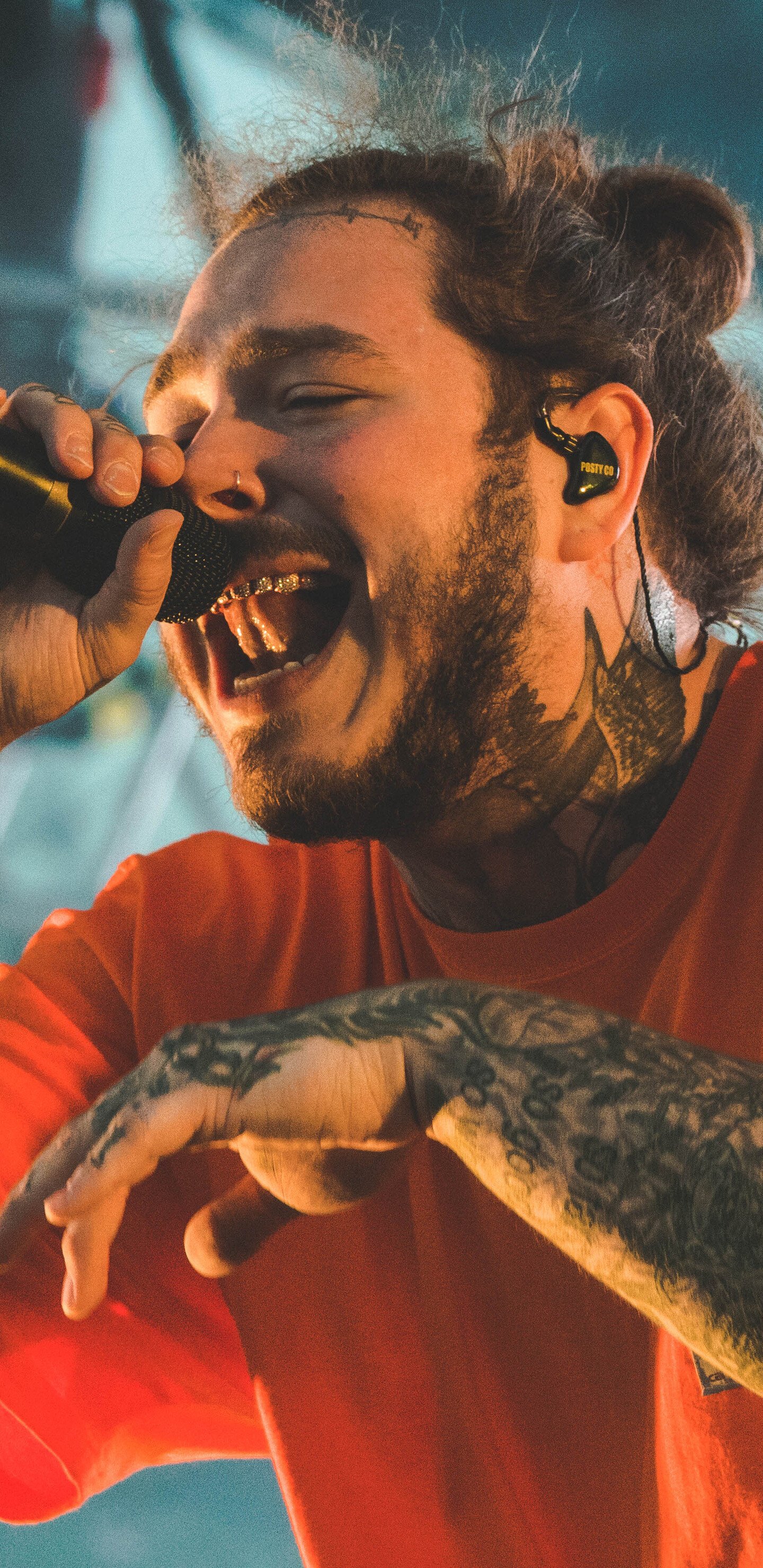 post malone live performances 4k samsung wallpapers mesmerizing shots hd phone