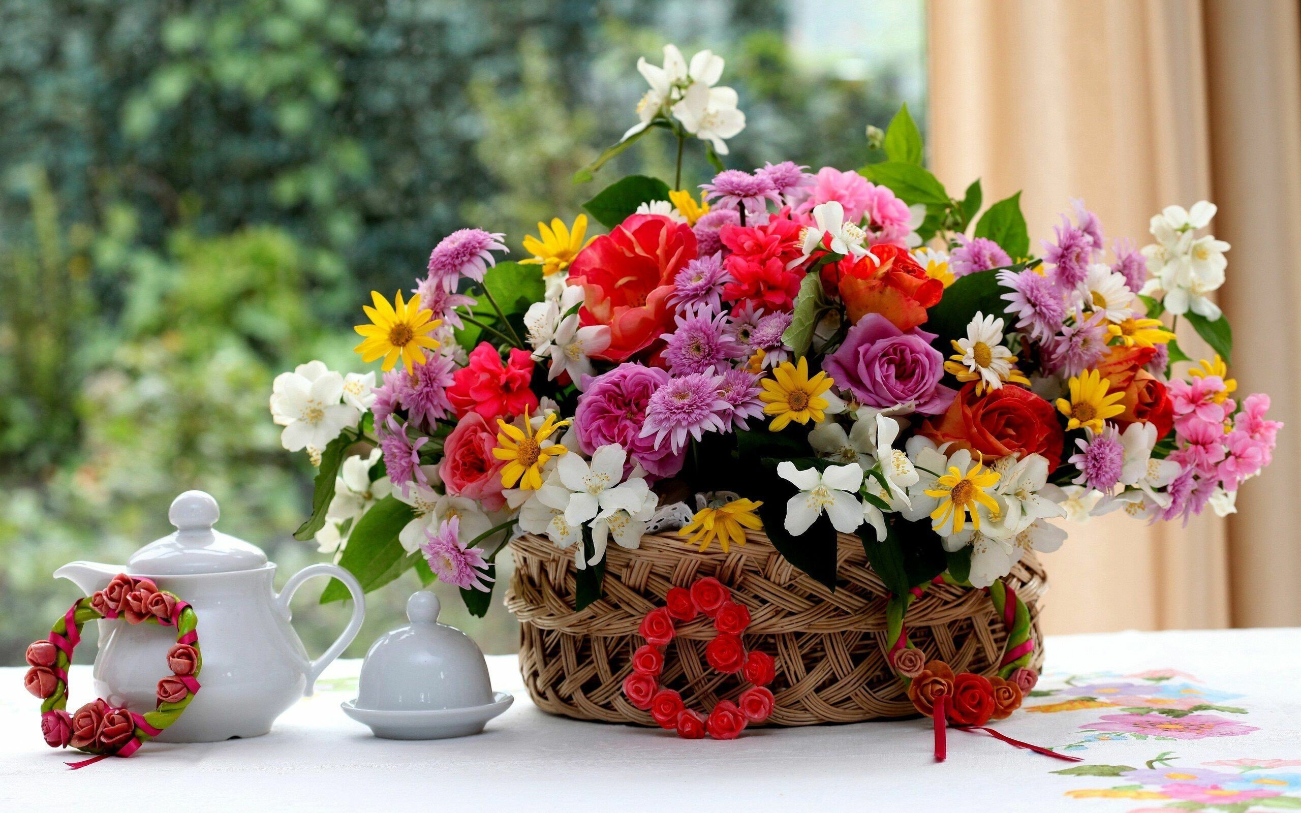 flower bouquet spring wallpapers breathtaking beauty incredible colors hd desktop